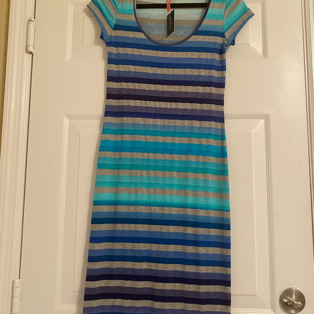 BNWT Eight Sixty striped dress